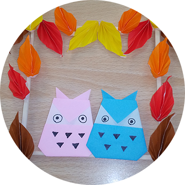 ふくろうの飾り